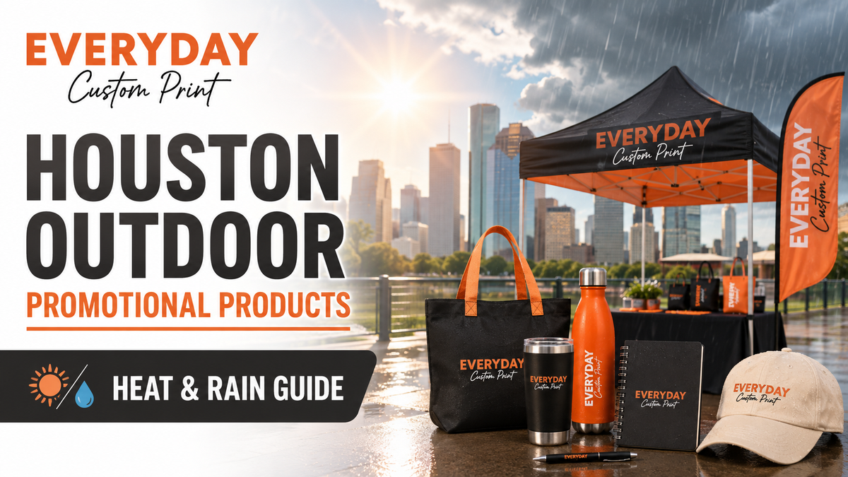 Houston Outdoor Promotional Products: Heat & Rain Guide