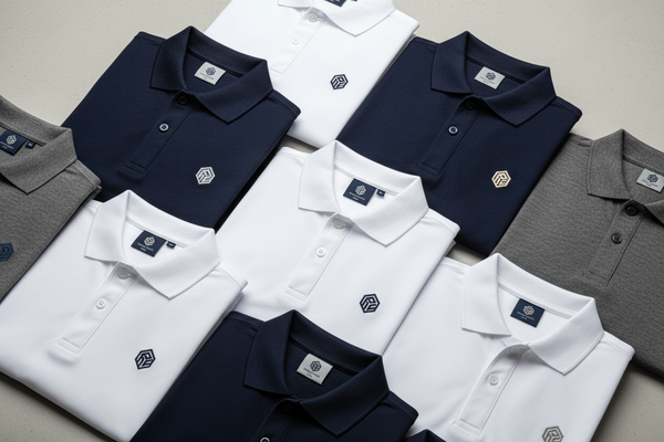 Bulk Polo Shirts With Logo: The Professional Choice for Business Teams
