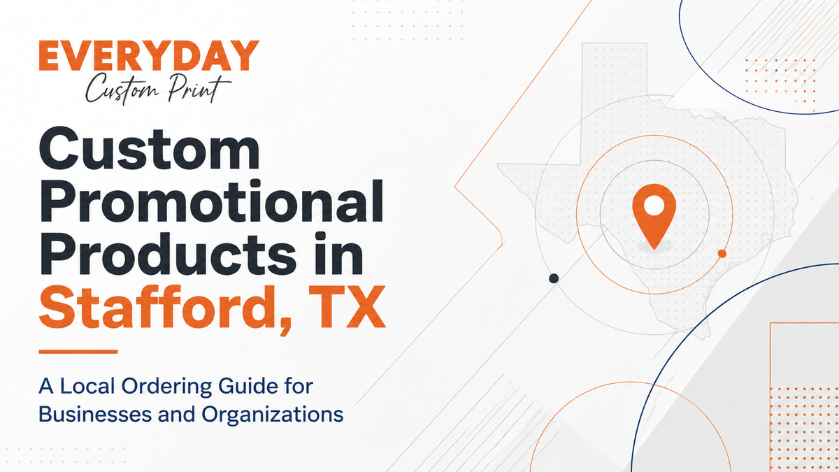 Custom Promotional Products in Stafford: A Local Ordering Guide for Businesses