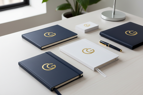 Customized Notebooks With Logo: Corporate Branding Through Stationery