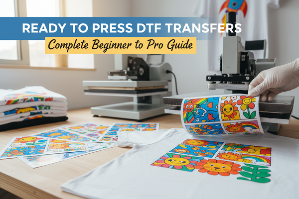 Ready to Press DTF Transfers: Complete Beginner to Pro Guide