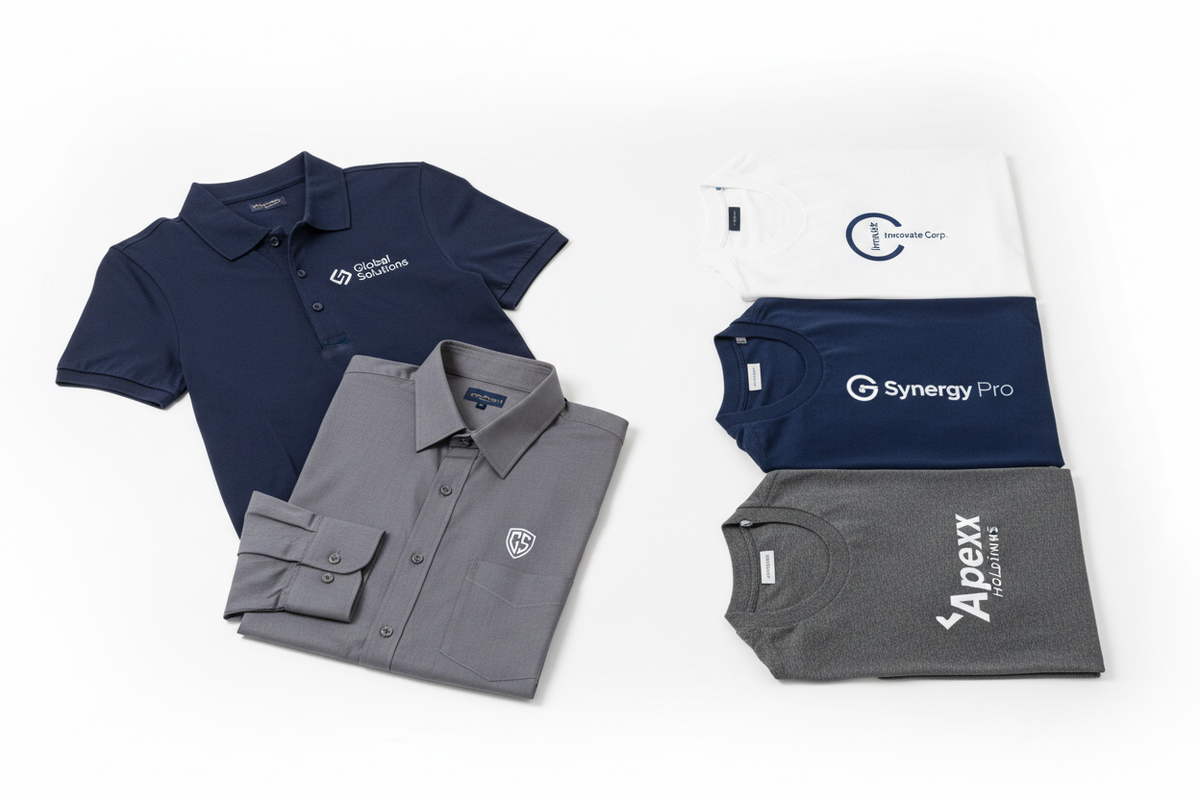 Shirts for Business Logos: Which Style Works Best for Your Brand