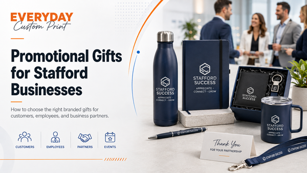 Promotional Gifts for Stafford Customers, Employees, and Business Partners