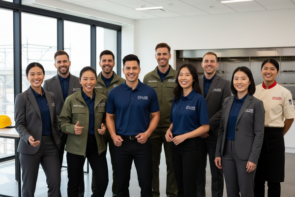 Workwear With Logo: How to Brand Your Team's Work Clothing