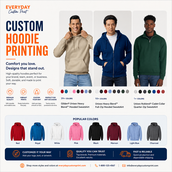 Custom Hoodie Printing