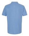 Men's 50/50 Sport Pique Polo - heather light blue