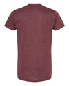 Unisex Fine Jersey T-Shirt - heather burgundy