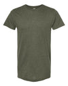 Unisex Fine Jersey T-Shirt - heather military green