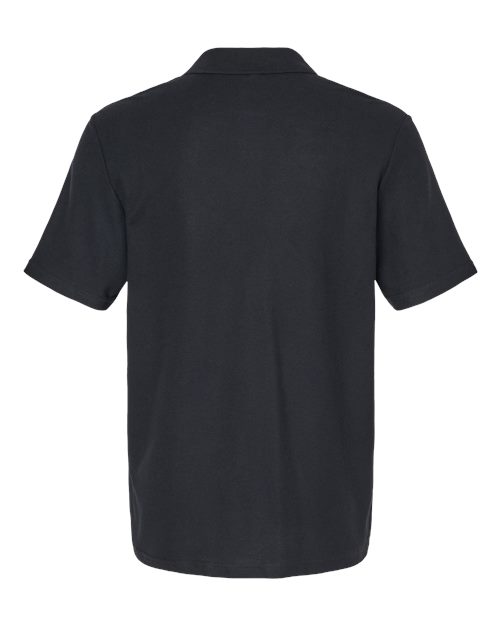 Unisex Softstyle® Pique Polo - black by Gildan - Polos