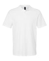 Unisex Softstyle® Pique Polo - white