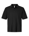Men's Resolve CVC Performance Pique Polo - black