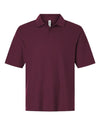 Men's Resolve CVC Performance Pique Polo - burgundy