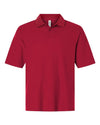 Men's Resolve CVC Performance Pique Polo - classic red