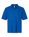 Men's Resolve CVC Performance Pique Polo - true royal