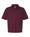 Men's Nova Performance Pique Polo - burgundy