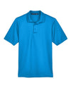 Men's CrownLux Performance® Plaited Polo - ocean blue