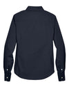 Women's Crown Collection® Broadcloth Woven Dress Shirt - navy