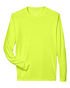 Men's Zone Performance Long Sleeve T-Shirt - safety yellow