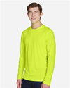 Men's Zone Performance Long Sleeve T-Shirt - safety yellow