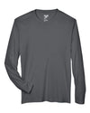 Men's Zone Performance Long Sleeve T-Shirt - sport graphite