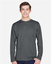 Men's Zone Performance Long Sleeve T-Shirt - sport graphite