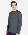 Men's Zone Performance Long Sleeve T-Shirt - sport graphite