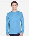Men's Zone Performance Long Sleeve T-Shirt - sport light blue