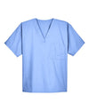 Unisex Restore Scrub Top - ciel blue