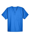 Unisex Restore Scrub Top - true royal