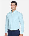 Men's Crown Collection® Broadcloth Woven Dress Shirt - crystal blue