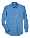 Men's Crown Collection® Broadcloth Woven Dress Shirt - french blue