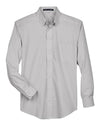 Men's Crown Collection® Broadcloth Woven Dress Shirt - silver