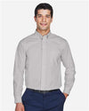 Men's Crown Collection® Broadcloth Woven Dress Shirt - silver