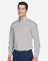 Men's Crown Collection® Broadcloth Woven Dress Shirt - silver
