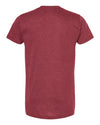Unisex Fine Jersey T-Shirt - heather cardinal
