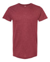 Unisex Fine Jersey T-Shirt - heather cardinal