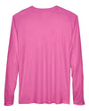Men's Zone Performance Long Sleeve T-Shirt - sport charity pink
