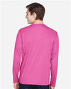 Men's Zone Performance Long Sleeve T-Shirt - sport charity pink