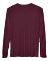 Men's Zone Performance Long Sleeve T-Shirt - sport dark maroon