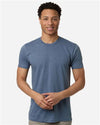 Unisex Fine Jersey T-Shirt - heather indigo blue