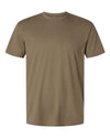 Unisex CVC T-Shirt - heather coyote brown