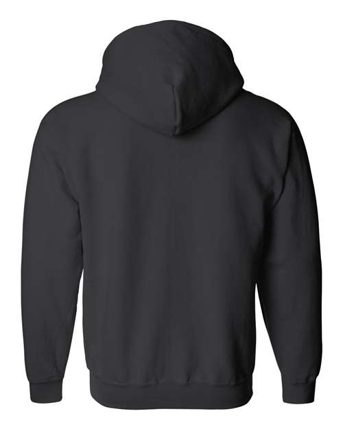 Unisex Heavy Blend™ Full-Zip Hooded Sweatshirt - black by Gildan - Fleece - Core - Hood