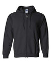 Unisex Heavy Blend™ Full-Zip Hooded Sweatshirt - black