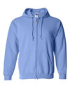 Unisex Heavy Blend™ Full-Zip Hooded Sweatshirt - carolina blue