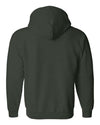 Unisex Heavy Blend™ Full-Zip Hooded Sweatshirt - forest