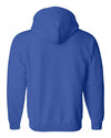 Unisex Heavy Blend™ Full-Zip Hooded Sweatshirt - royal