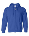 Unisex Heavy Blend™ Full-Zip Hooded Sweatshirt - royal