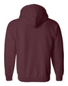 Unisex Heavy Blend™ Full-Zip Hooded Sweatshirt - maroon