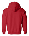 Unisex Heavy Blend™ Full-Zip Hooded Sweatshirt - red