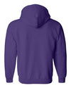 Unisex Heavy Blend™ Full-Zip Hooded Sweatshirt - purple